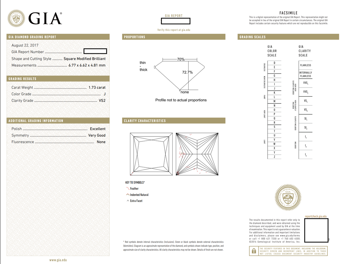 Modern GIA-Certified Diamond Solitaire Rose Gold Engagement Ring