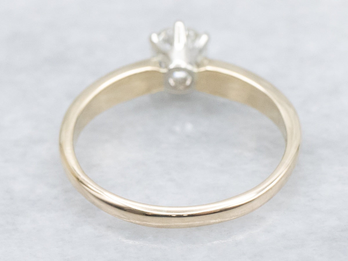 Classic Round Brilliant Diamond Solitaire Engagement Ring