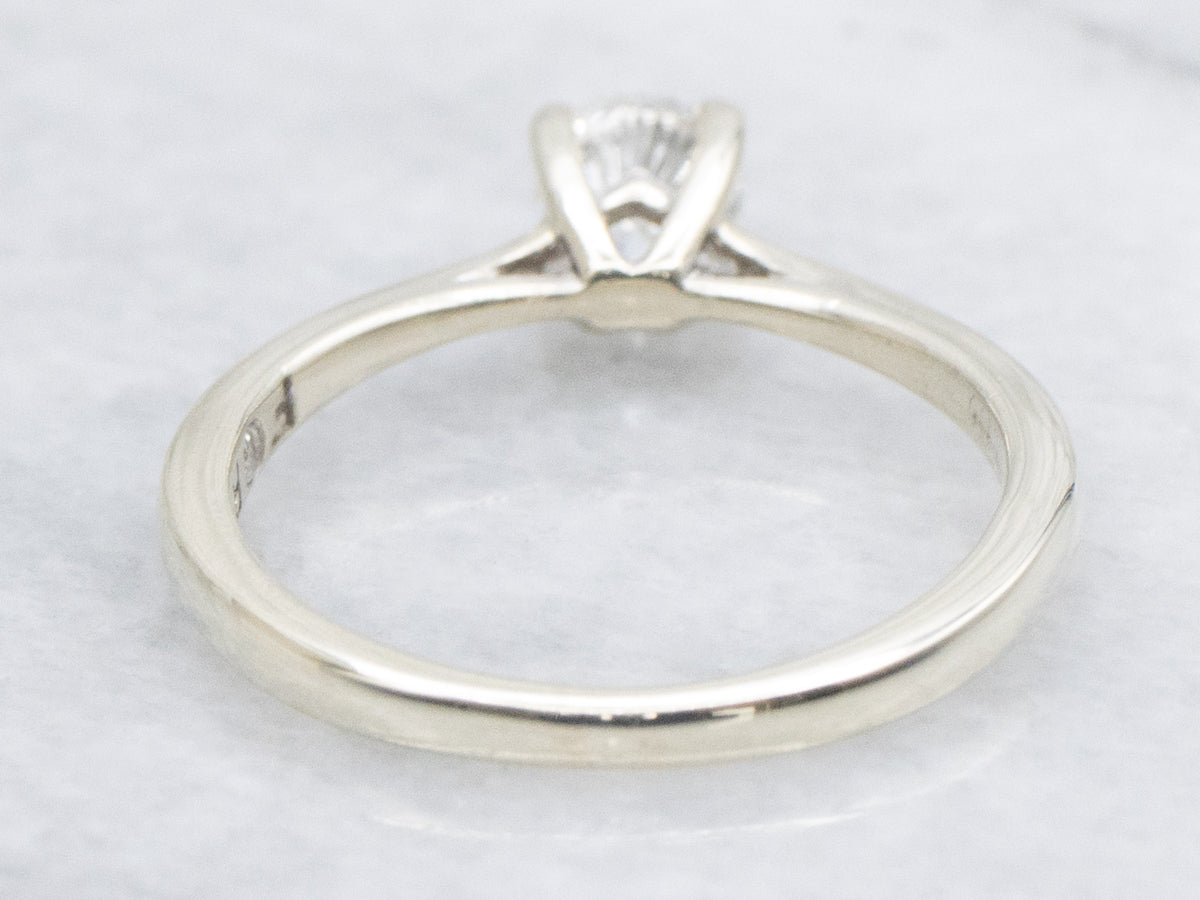 IGI-Certified Diamond White Gold Engagement Ring
