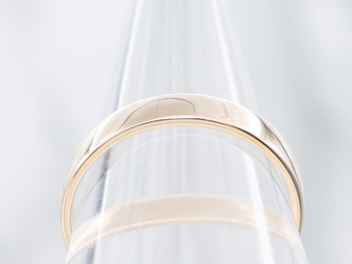 Simple Antique Gold Band