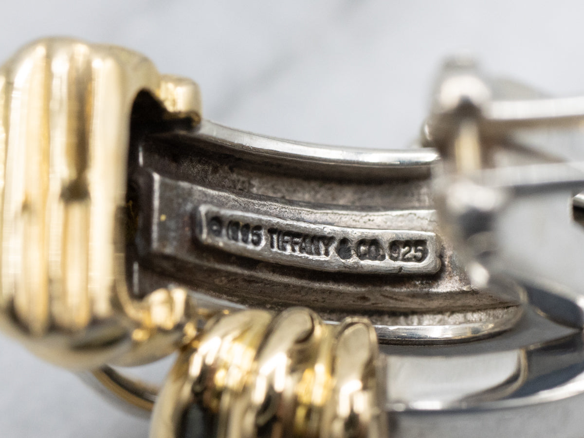 1990s Tiffany & Co. Atlas Huggie Hoop Earrings