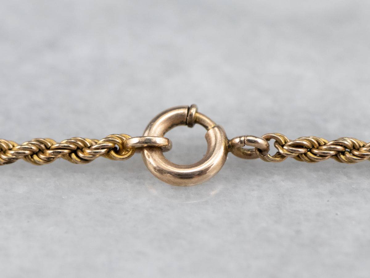 Antique Rope Twist Chain