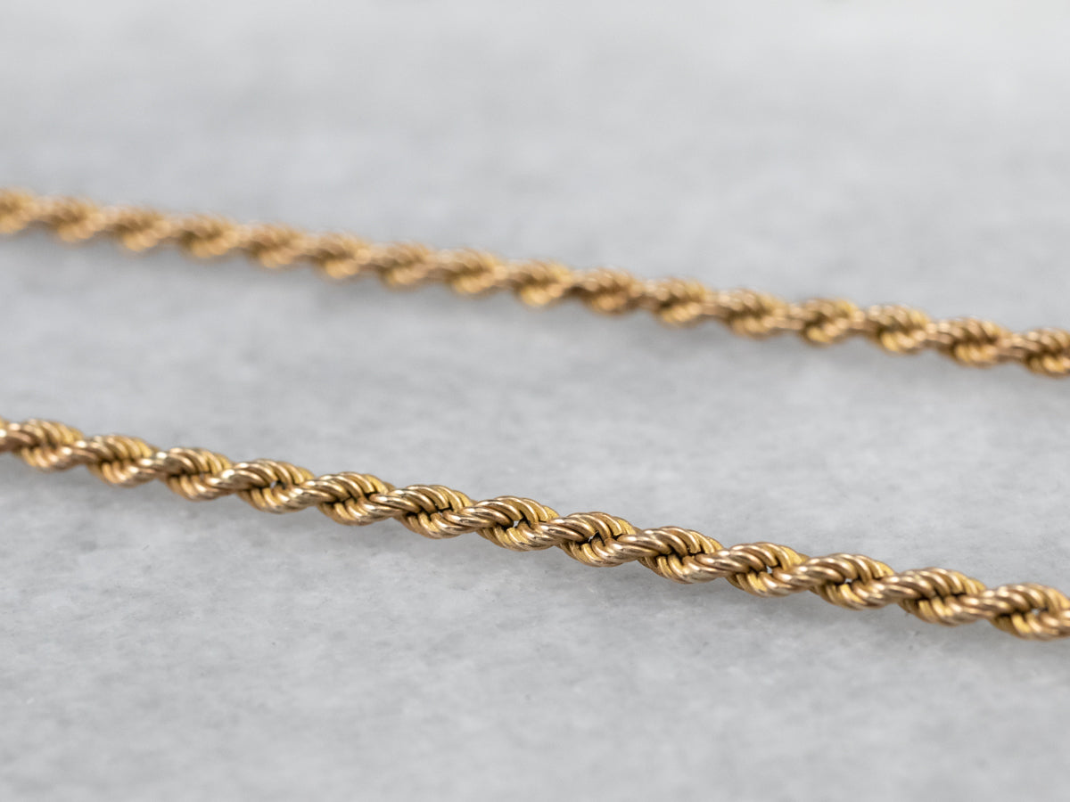 Antique Rope Twist Chain