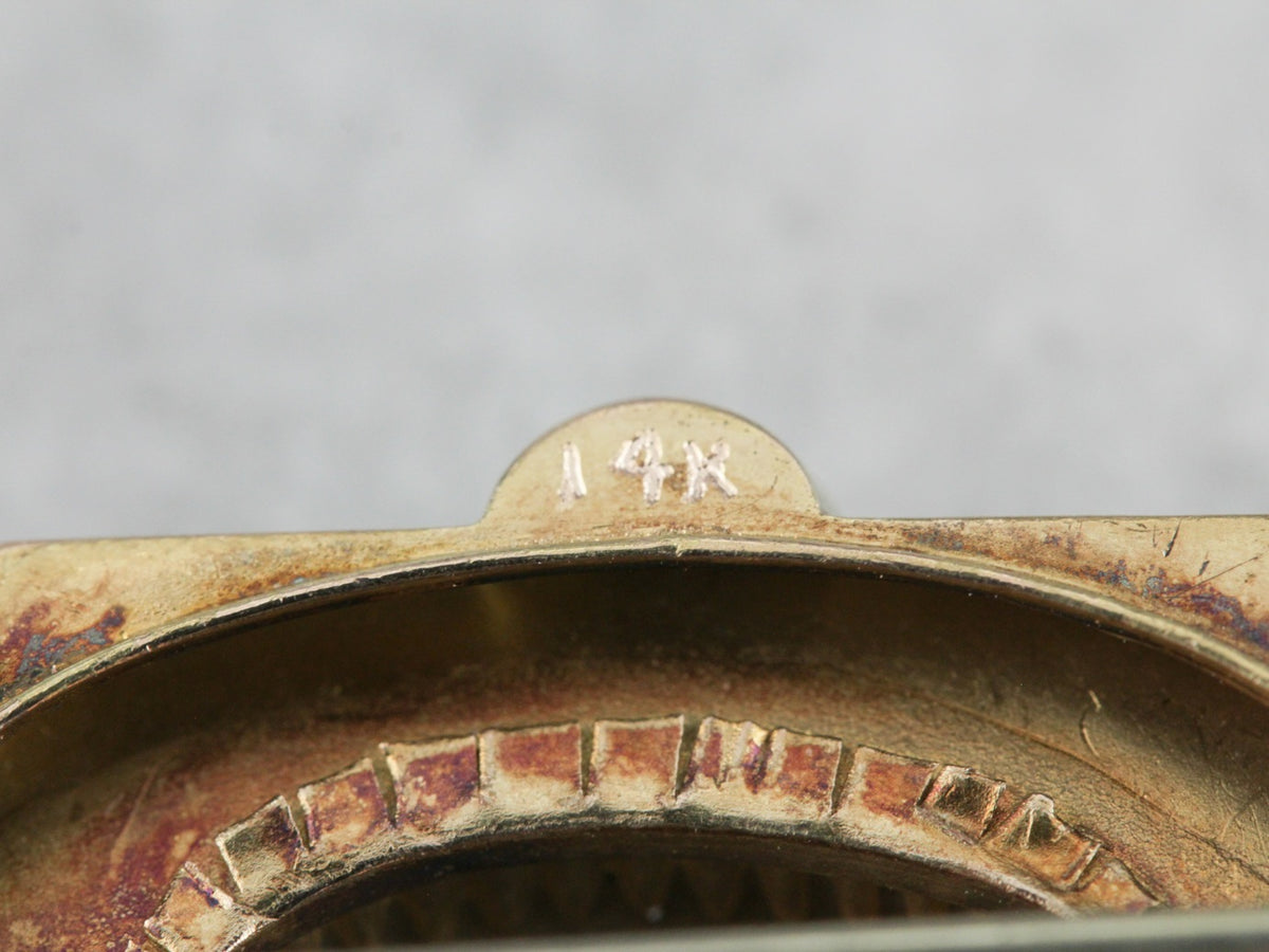 Victorian Botanical Diamond Brooch Pendant