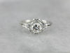 Belais Art Deco Diamond Filigree Engagement Ring