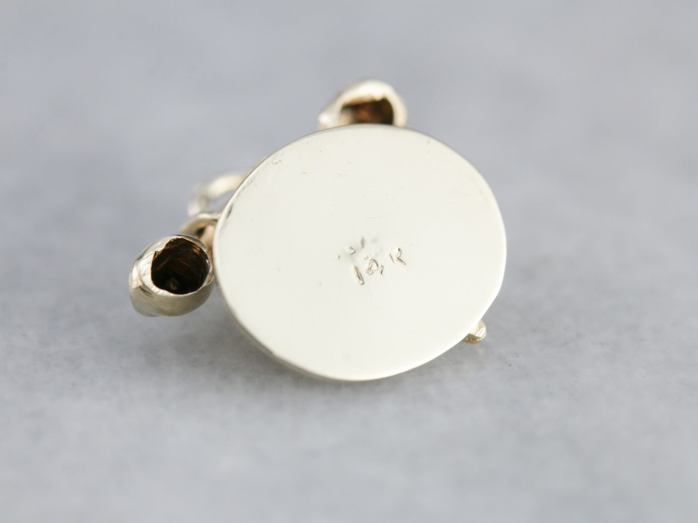 Vintage Gold Telephone Charm