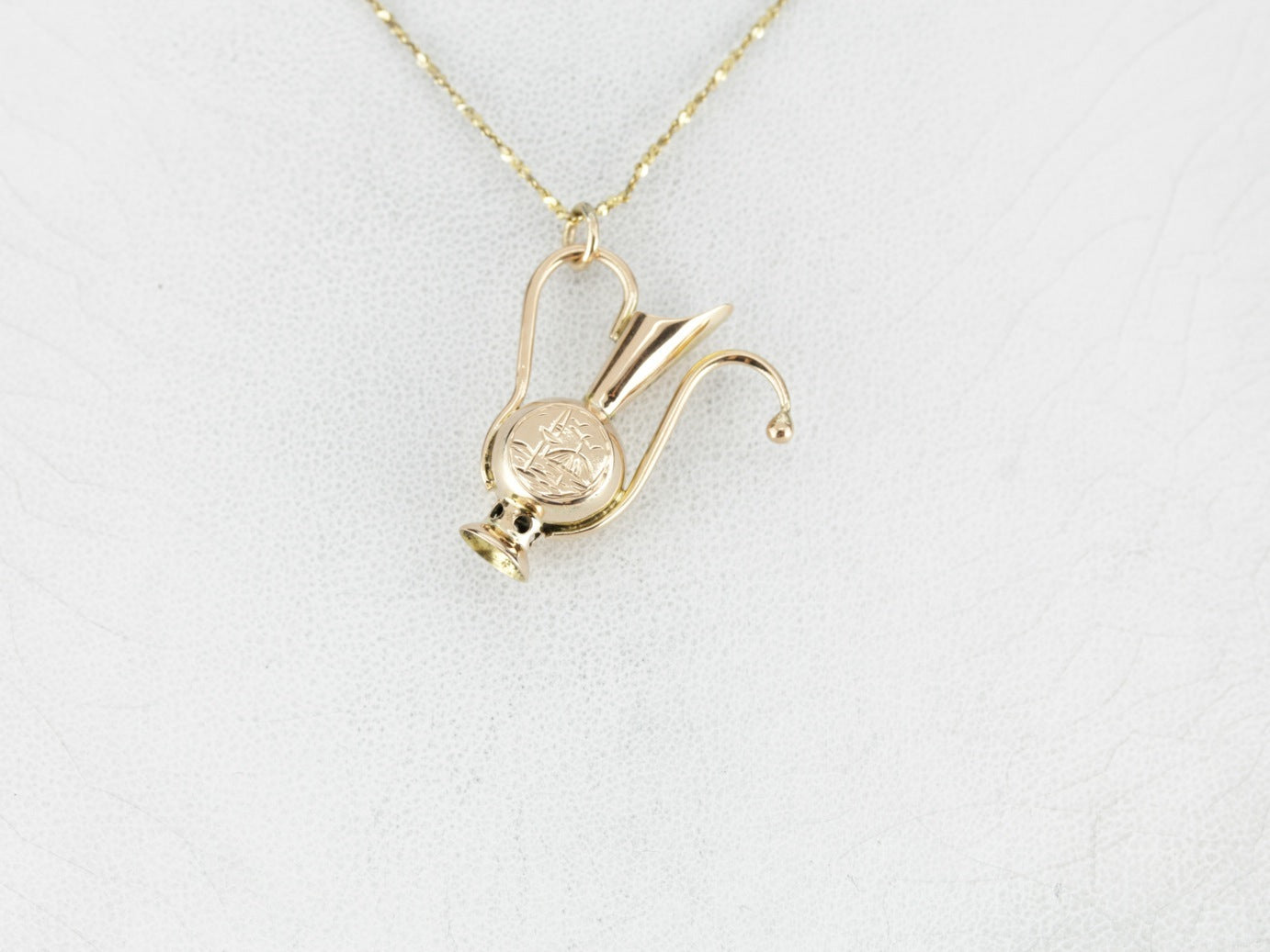 Etched Water Pitcher Charm