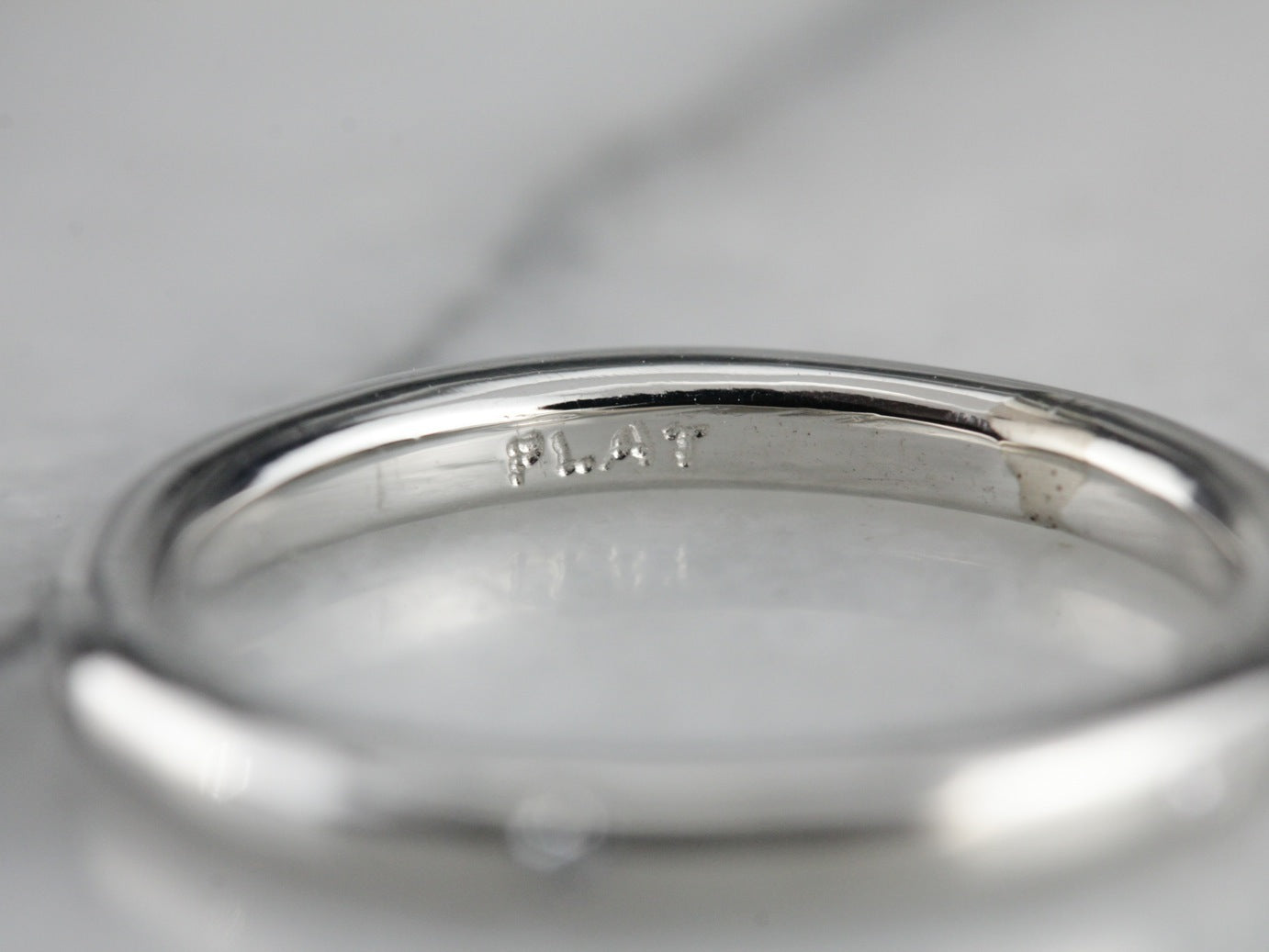 Diamond Etoile Platinum Wedding Band