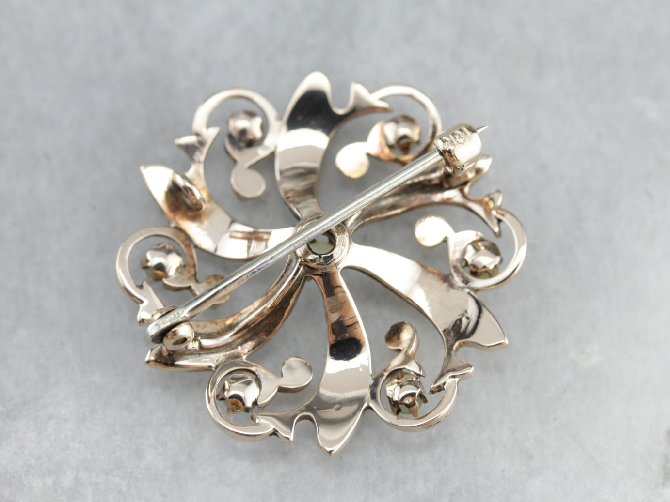 Victorian Pearl Brooch or Pendant