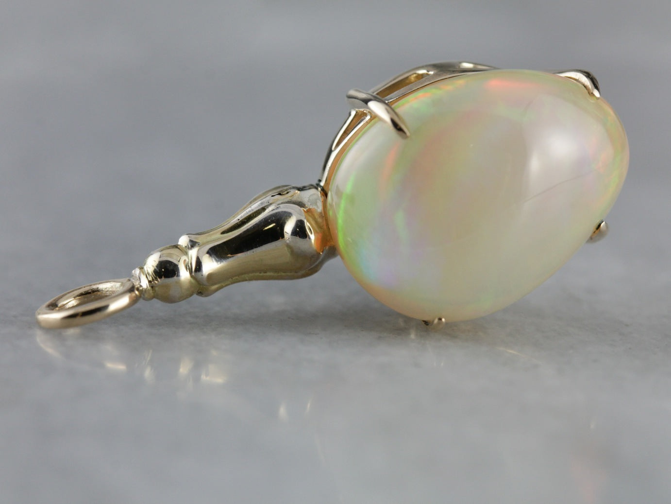 Fancy Cut Opal Statement Pendant