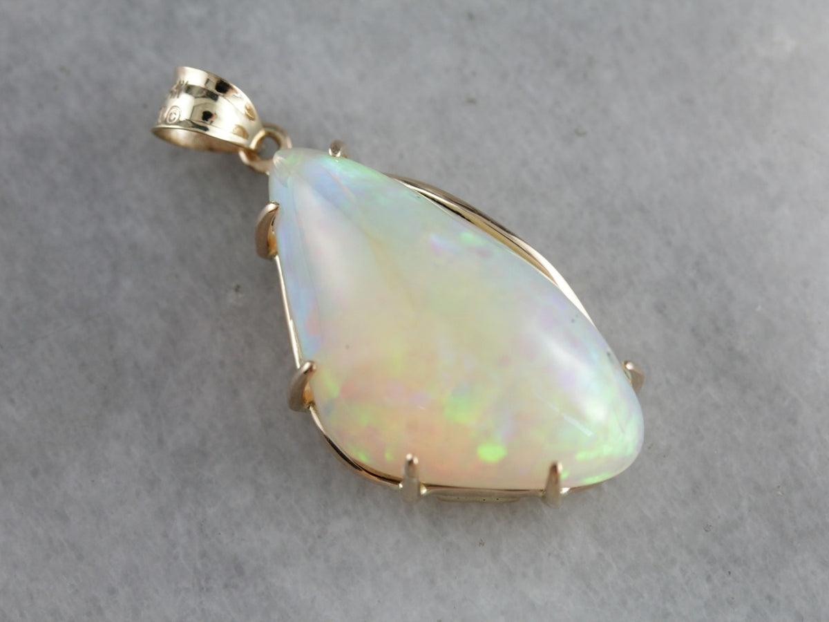 Glowing Opal Cocktail Pendant