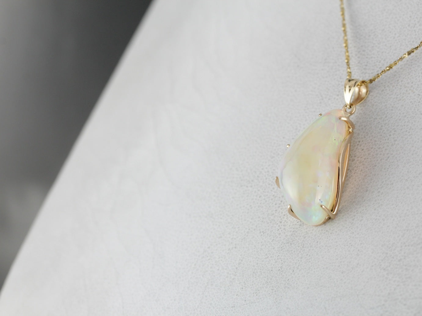 Glowing Opal Cocktail Pendant