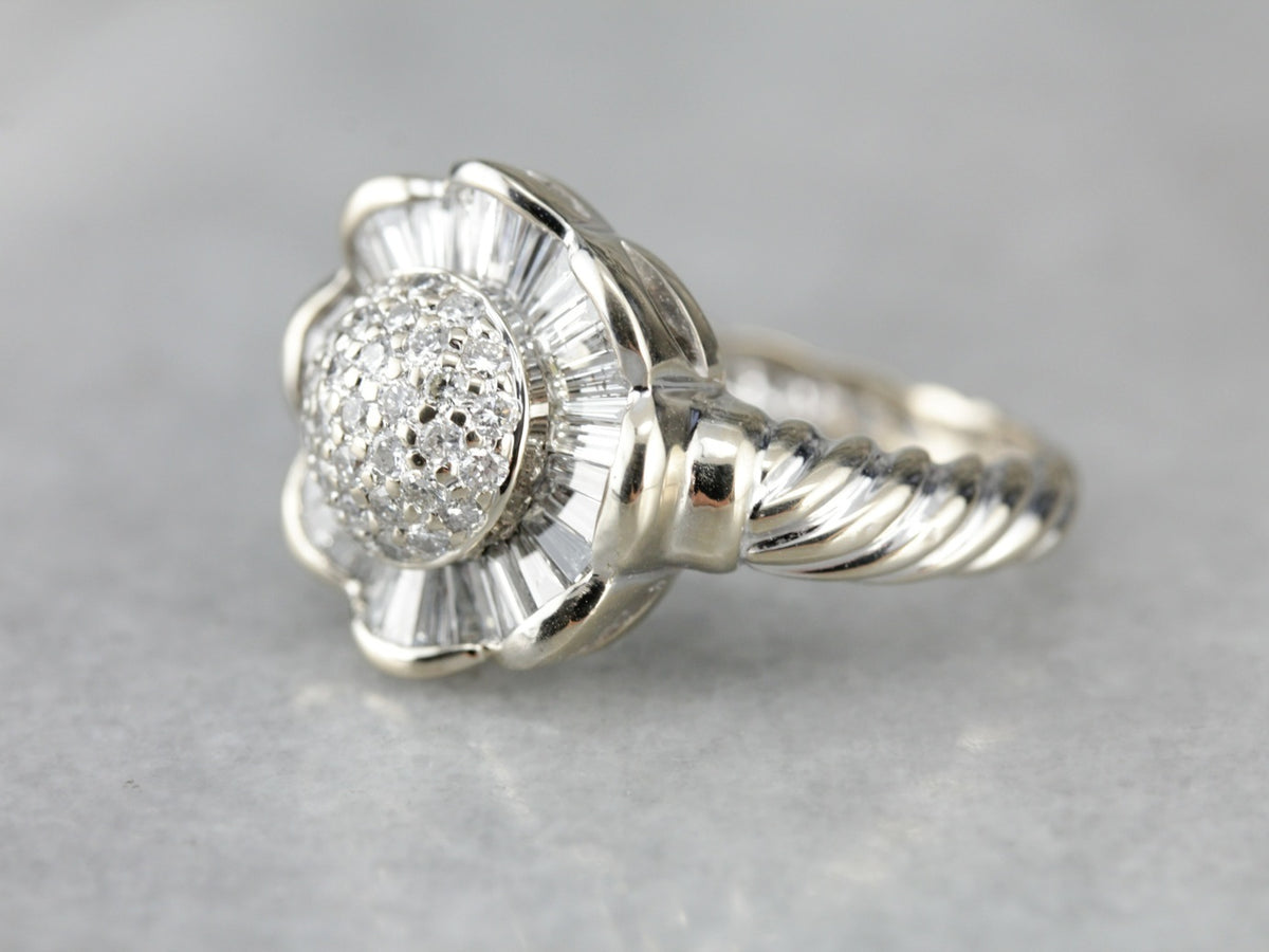 Fantastic Diamond Ballerina Ring
