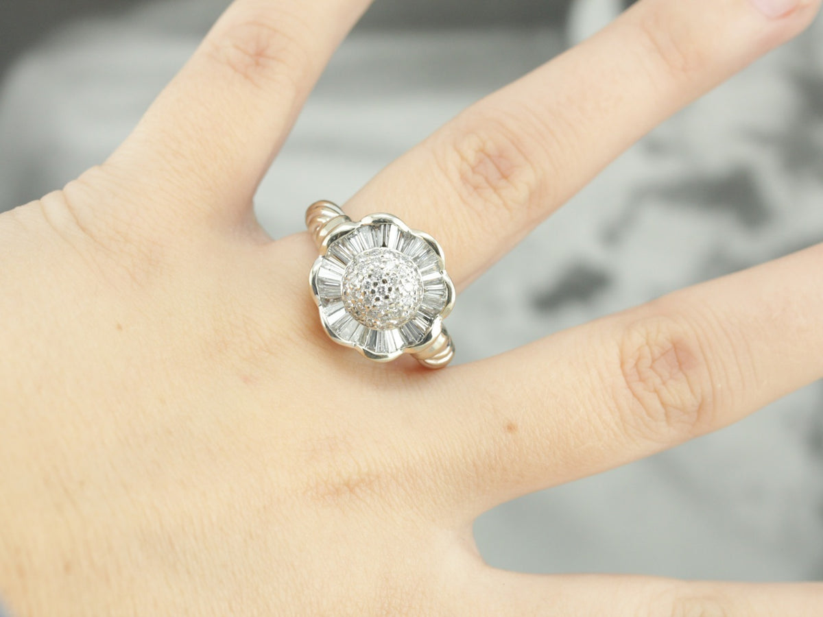 Fantastic Diamond Ballerina Ring