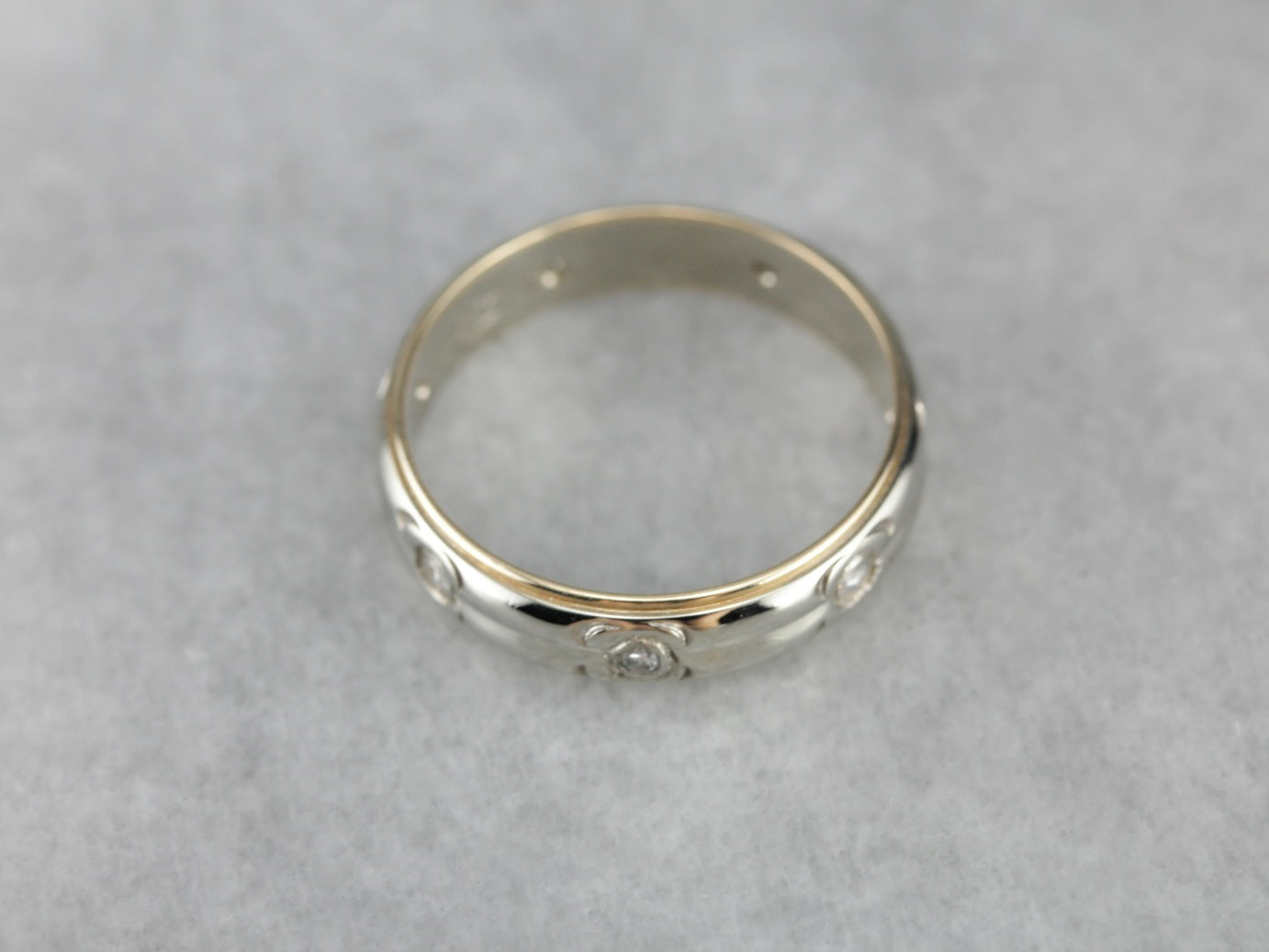 Unisex Diamond Etoile Band