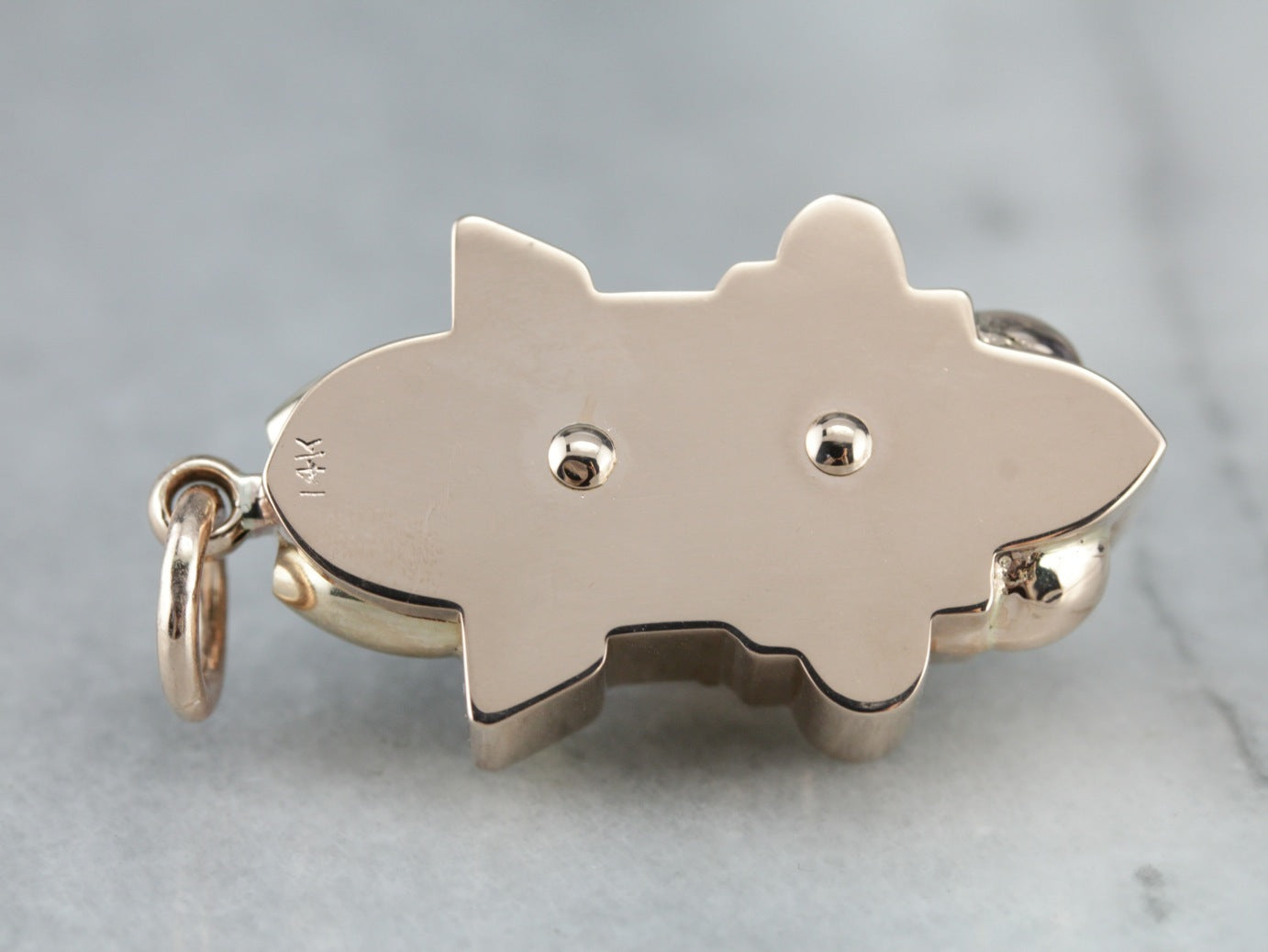 Victorian Era Antique Cameo Slide Pendant