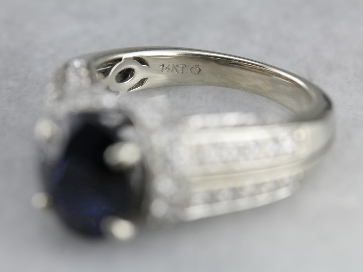 Benchmark Quality Sapphire Cocktail Ring