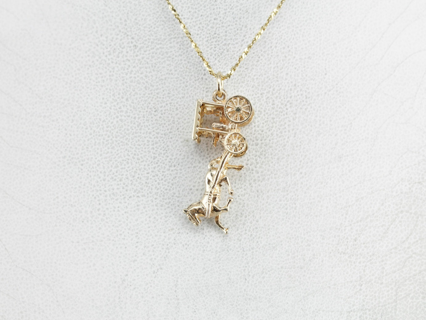 Horse and Carriage Bermuda Keepsake Charm