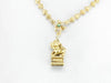 Fine Gold Chinese Foo Dog Necklace
