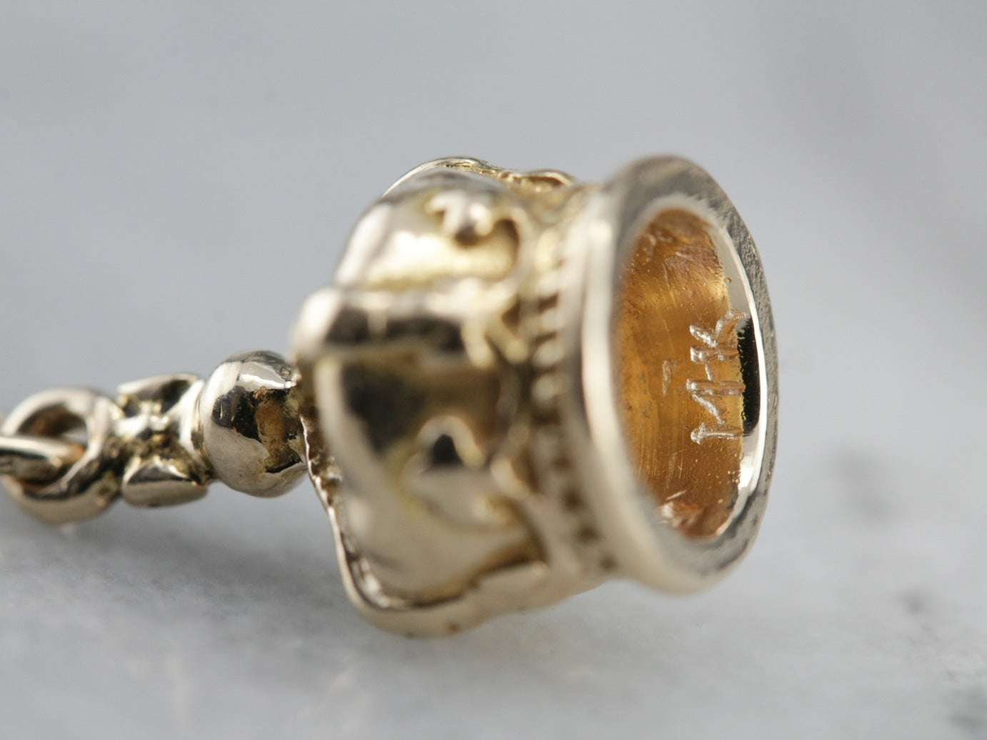 Royal Crown Gold Charm