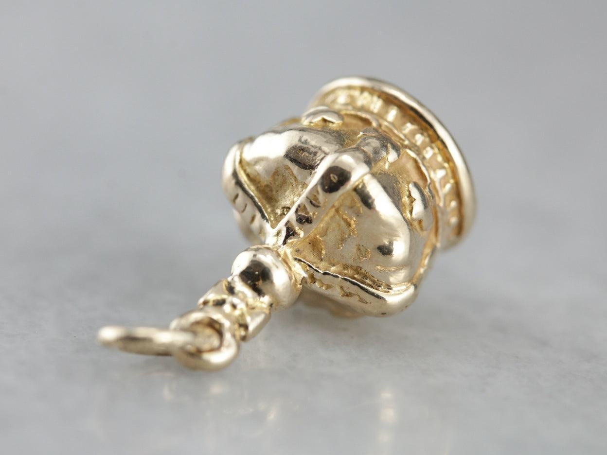 Royal Crown Gold Charm