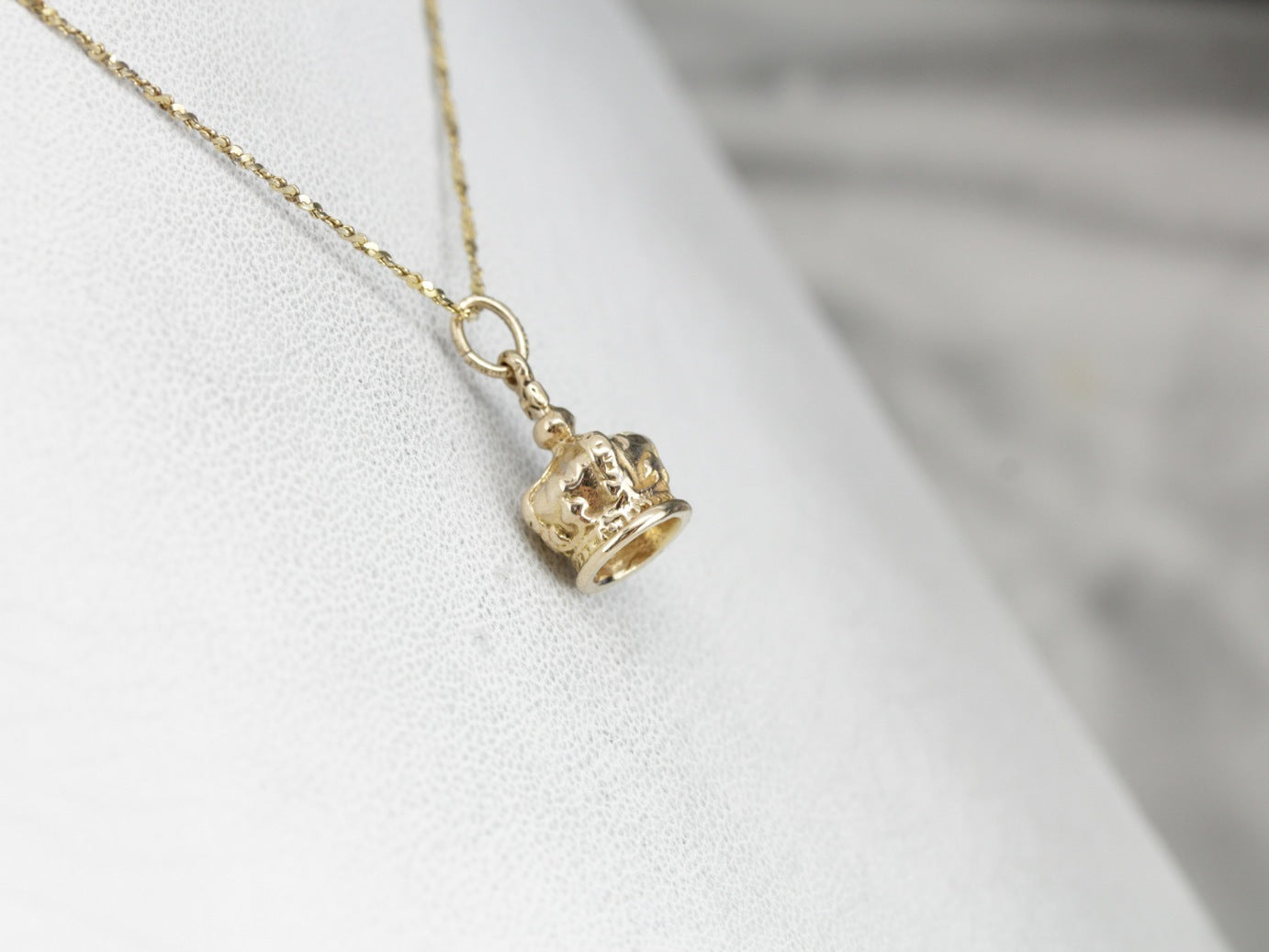 Royal Crown Gold Charm