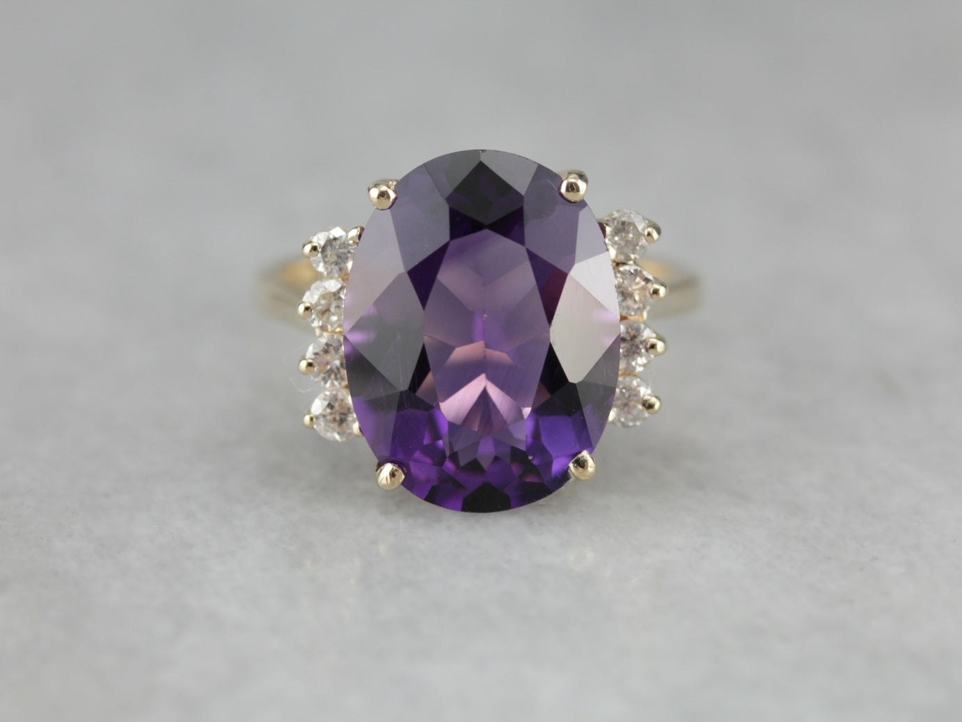 Stunning Amethyst Cocktail Ring