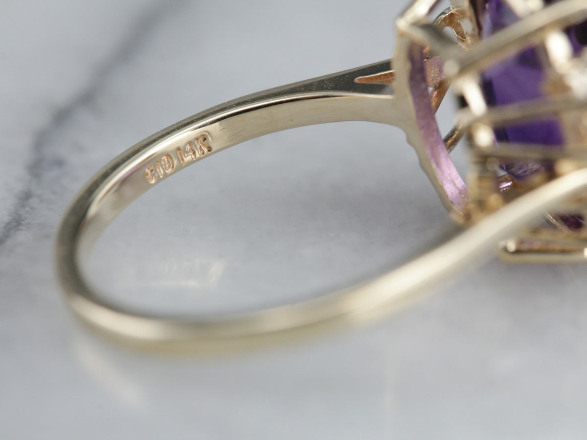 Stunning Amethyst Cocktail Ring