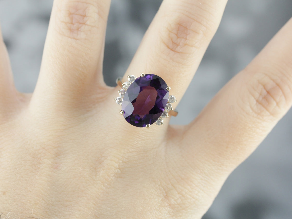 Stunning Amethyst Cocktail Ring