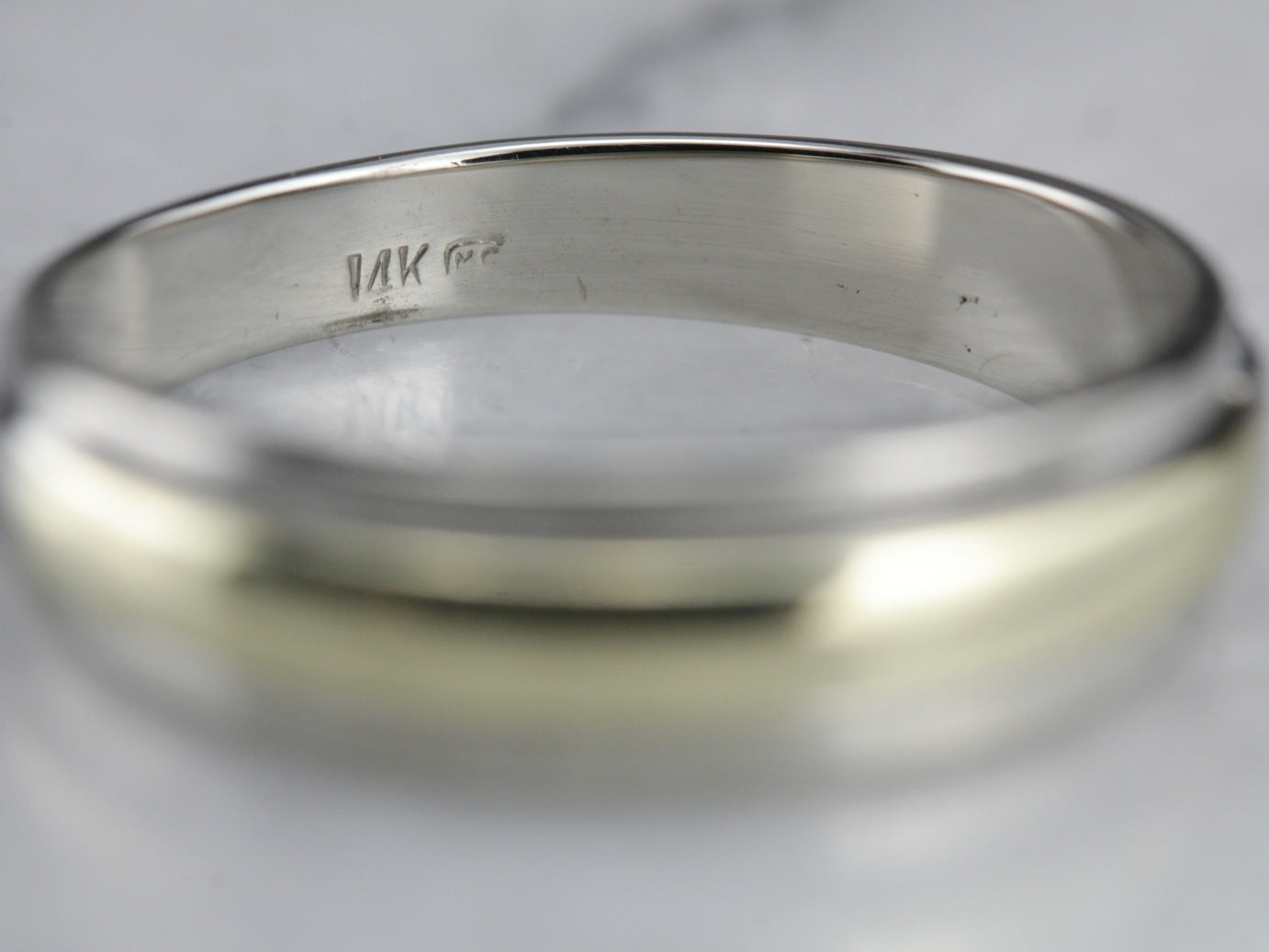 Tapered Two Tone Unisex Band