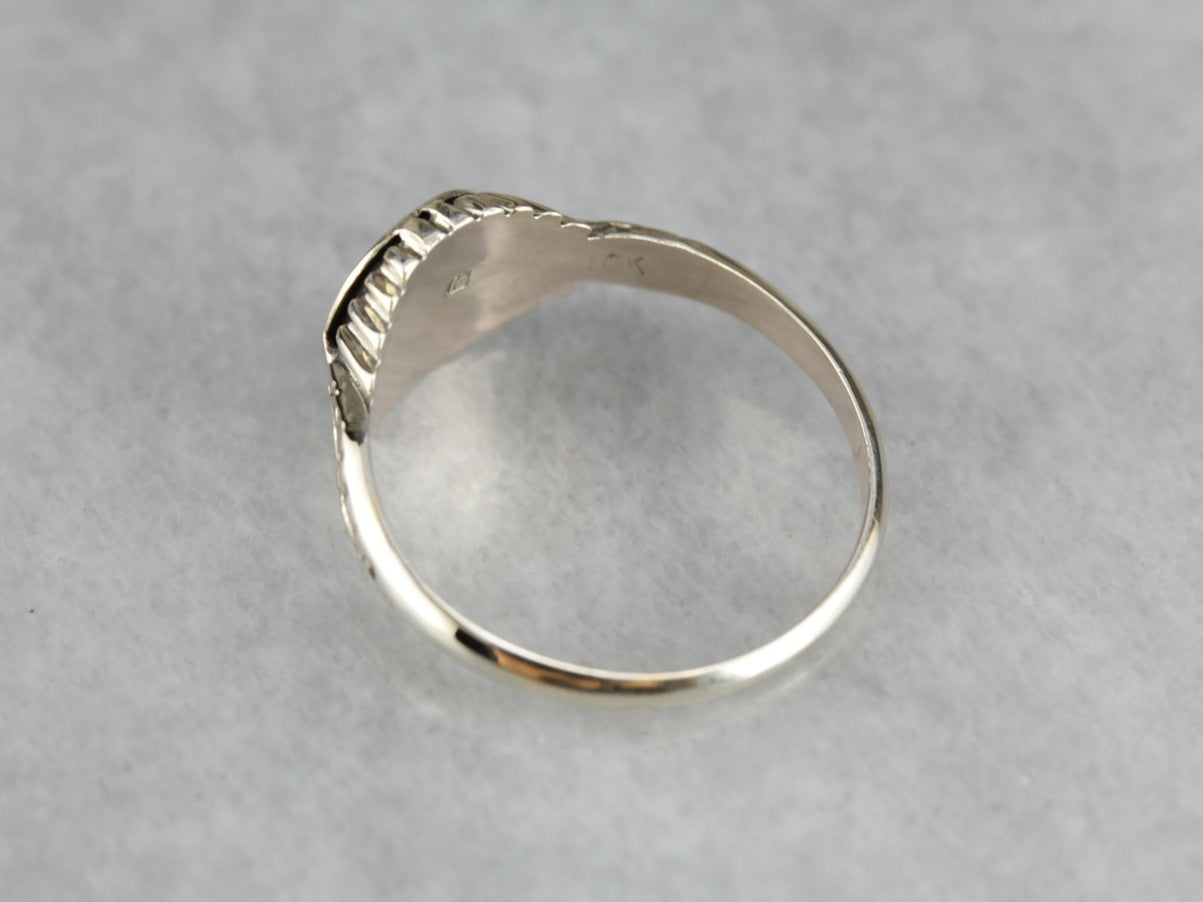 Upcycled Shriners Enameled Ring