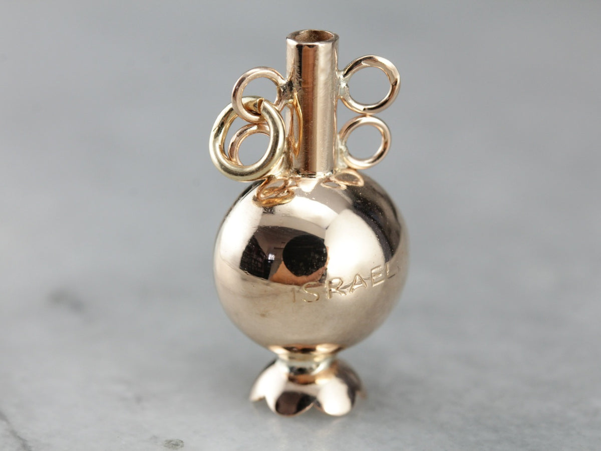 Israel Oil Jug Charm