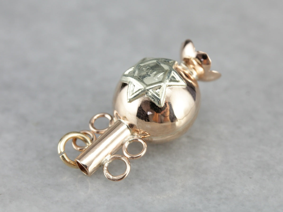 Israel Oil Jug Charm