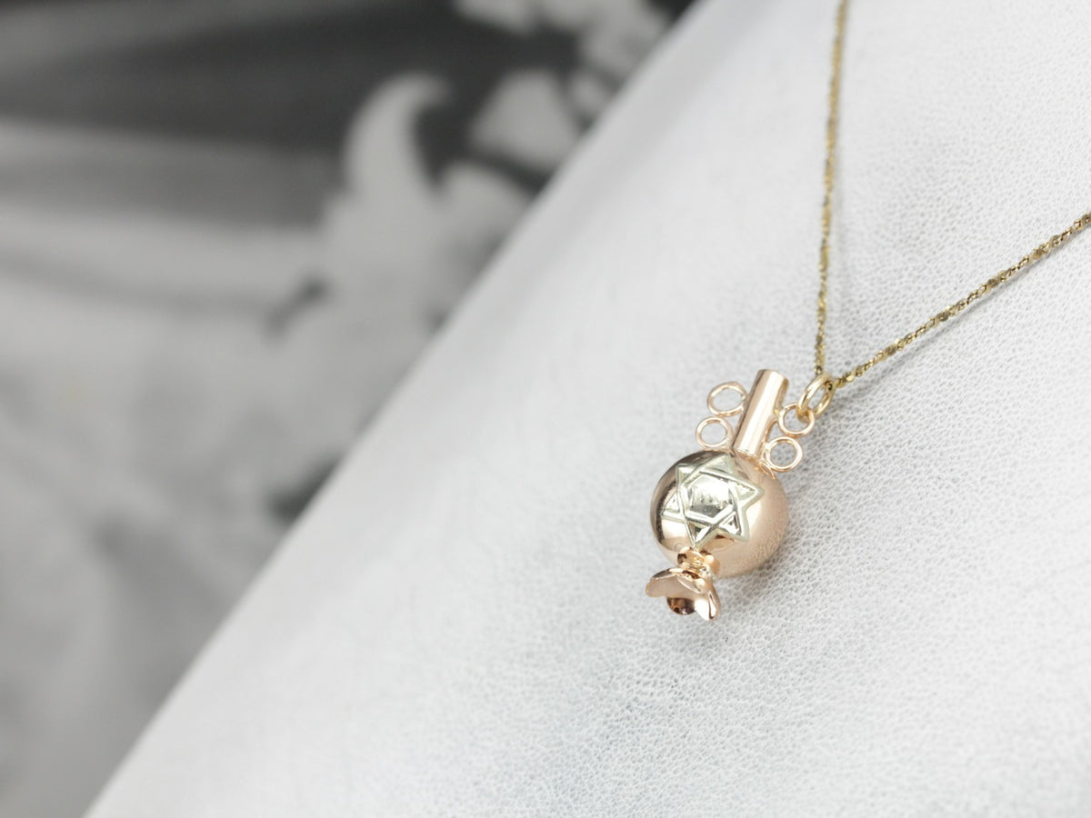 Israel Oil Jug Charm