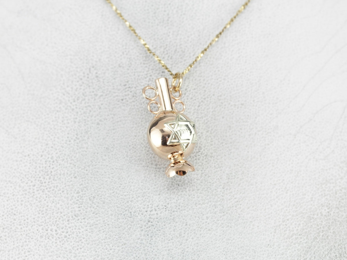 Israel Oil Jug Charm