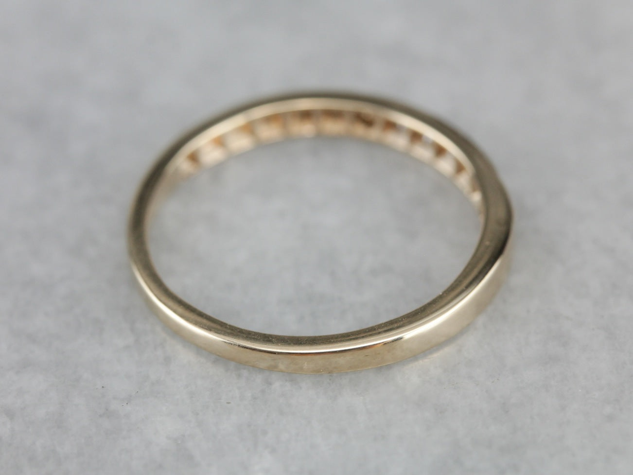 Yellow Gold Diamond Wedding Band