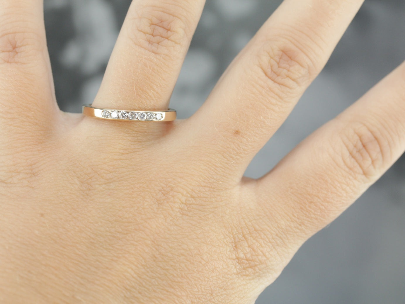 Yellow Gold Diamond Wedding Band