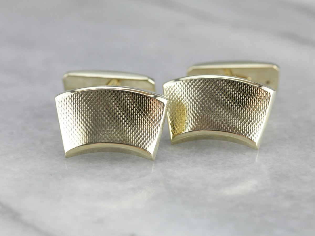 Yellow Gold Vintage Cufflinks