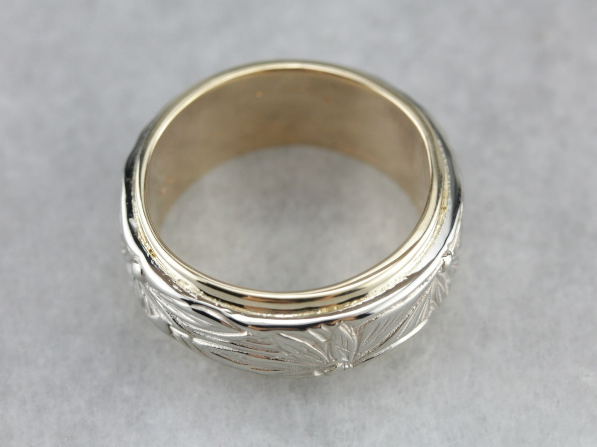 Vintage Mix Metal Floral Band