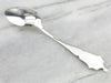 Enamel Maple Leaf Silver Spoon