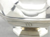 Vintage Engraved Sterling Silver Serving Bowl