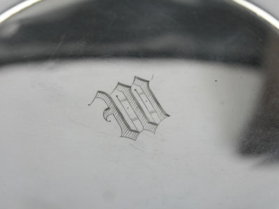 Vintage Patterned Pierced Serving Plate