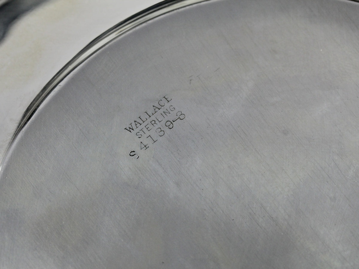 Vintage Patterned Pierced Serving Plate