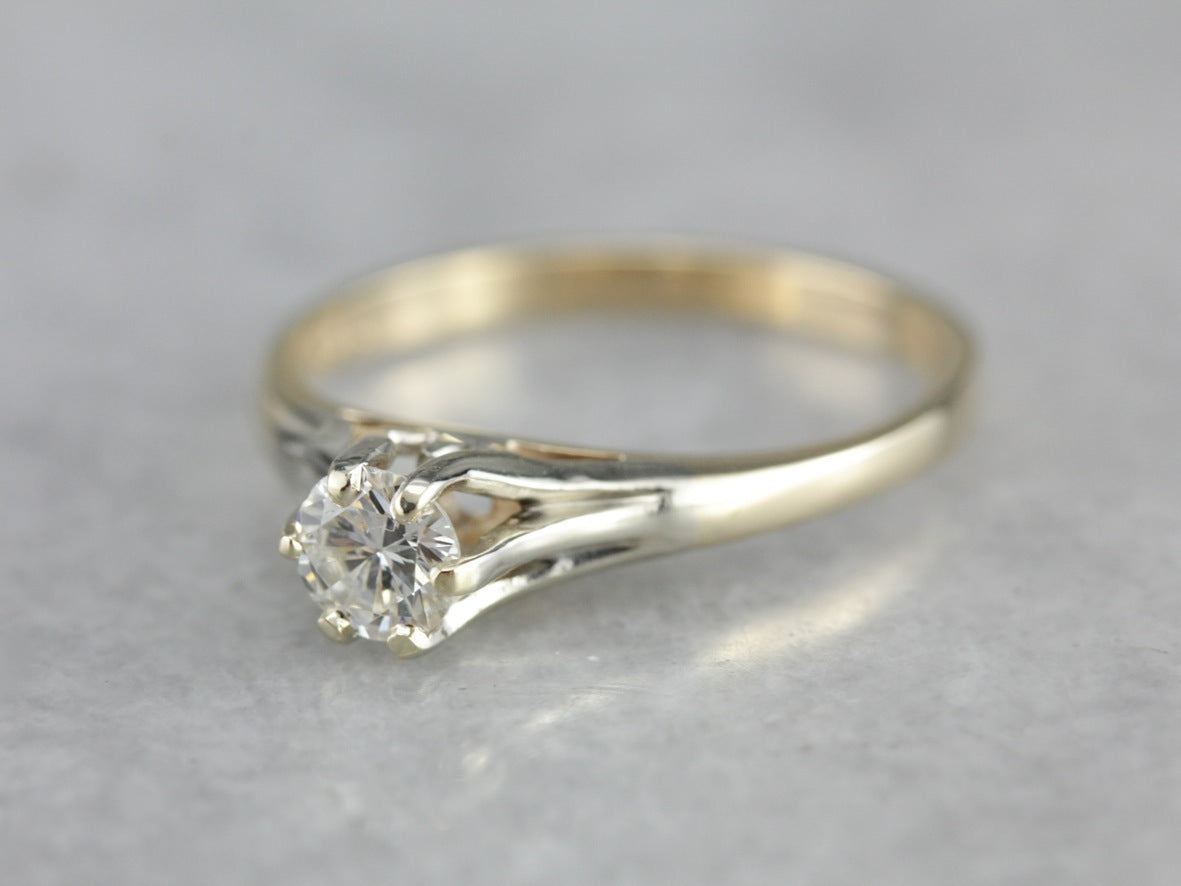 Diamond Solitaire Engagement Ring