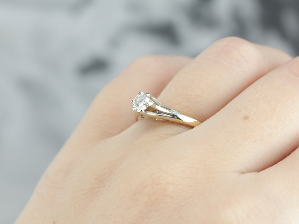 Diamond Solitaire Engagement Ring