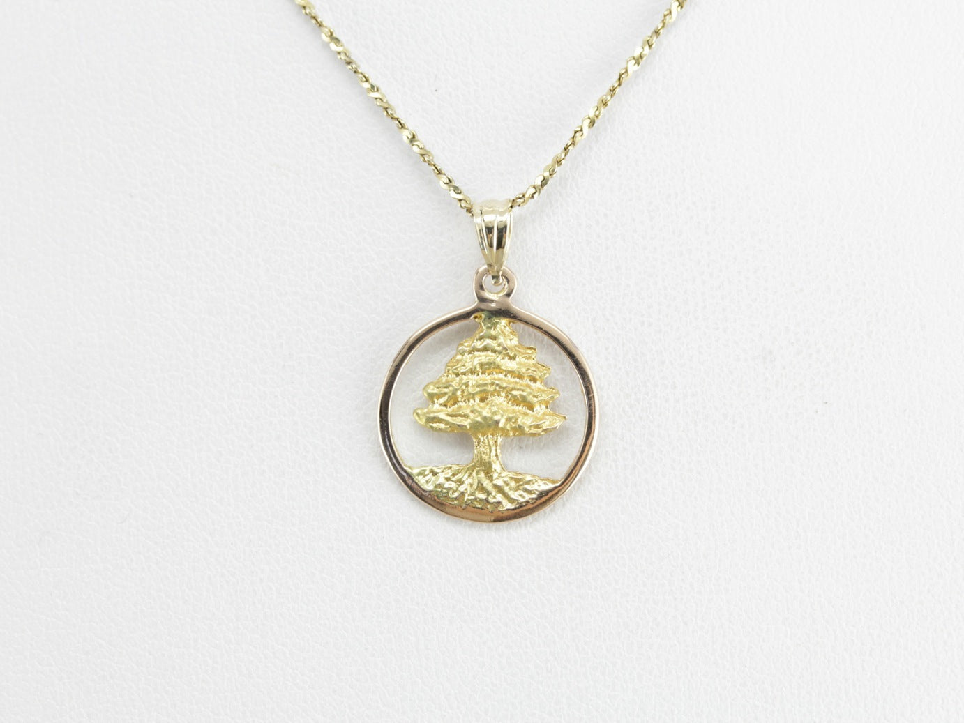 Tree of Life Gold Pendant