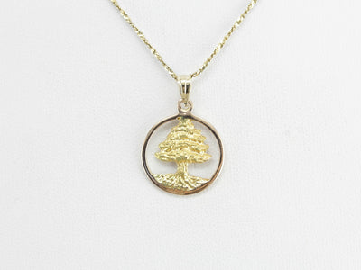 Tree of Life Gold Pendant