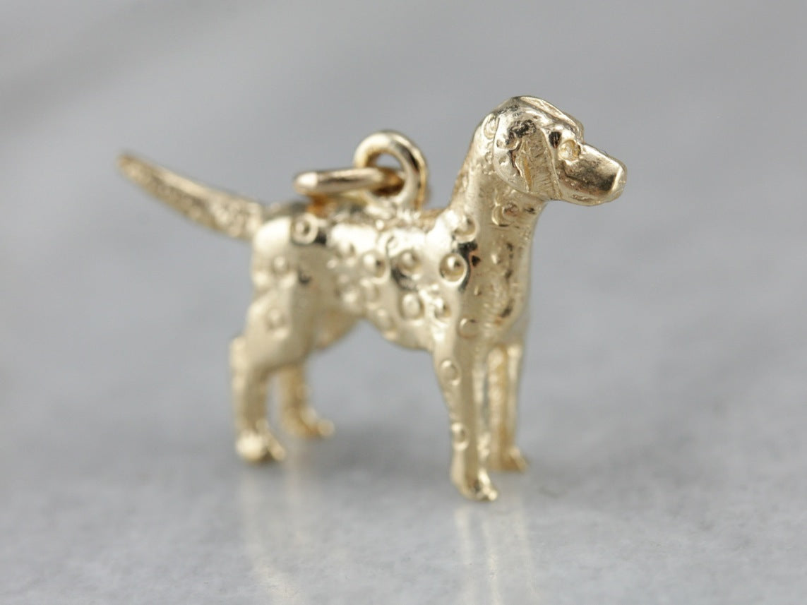 Vintage Dalmatian Dog Charm
