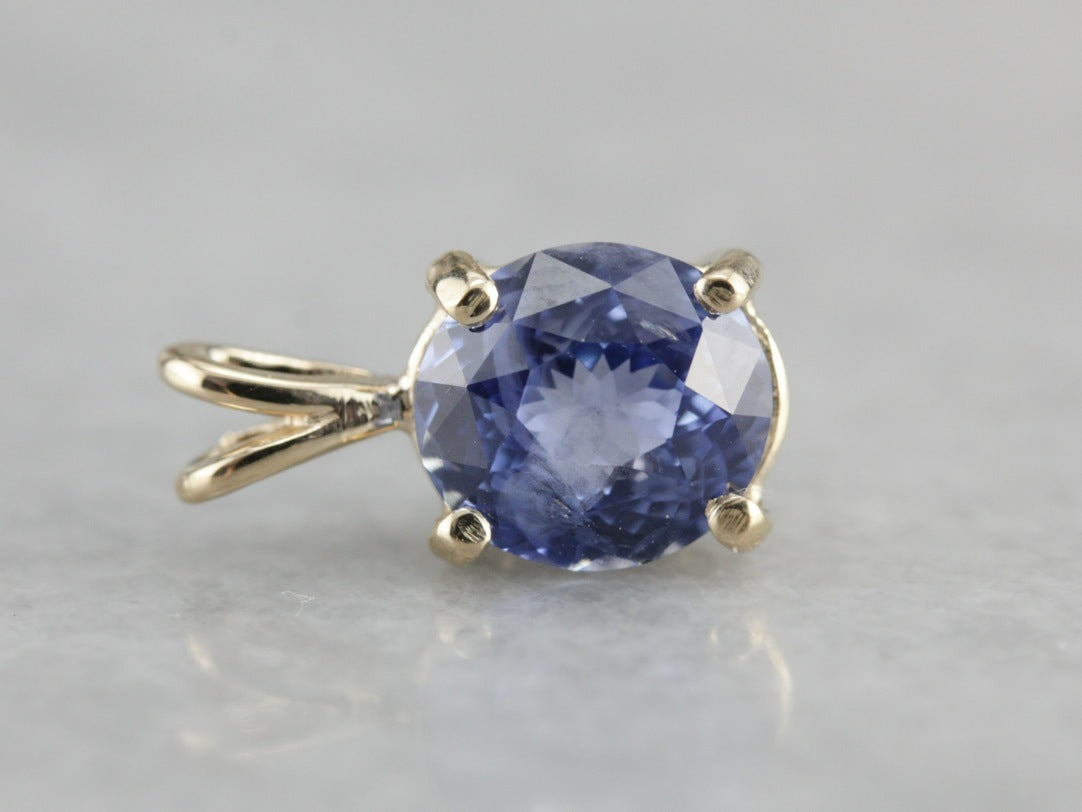 Blue Sapphire Pendant