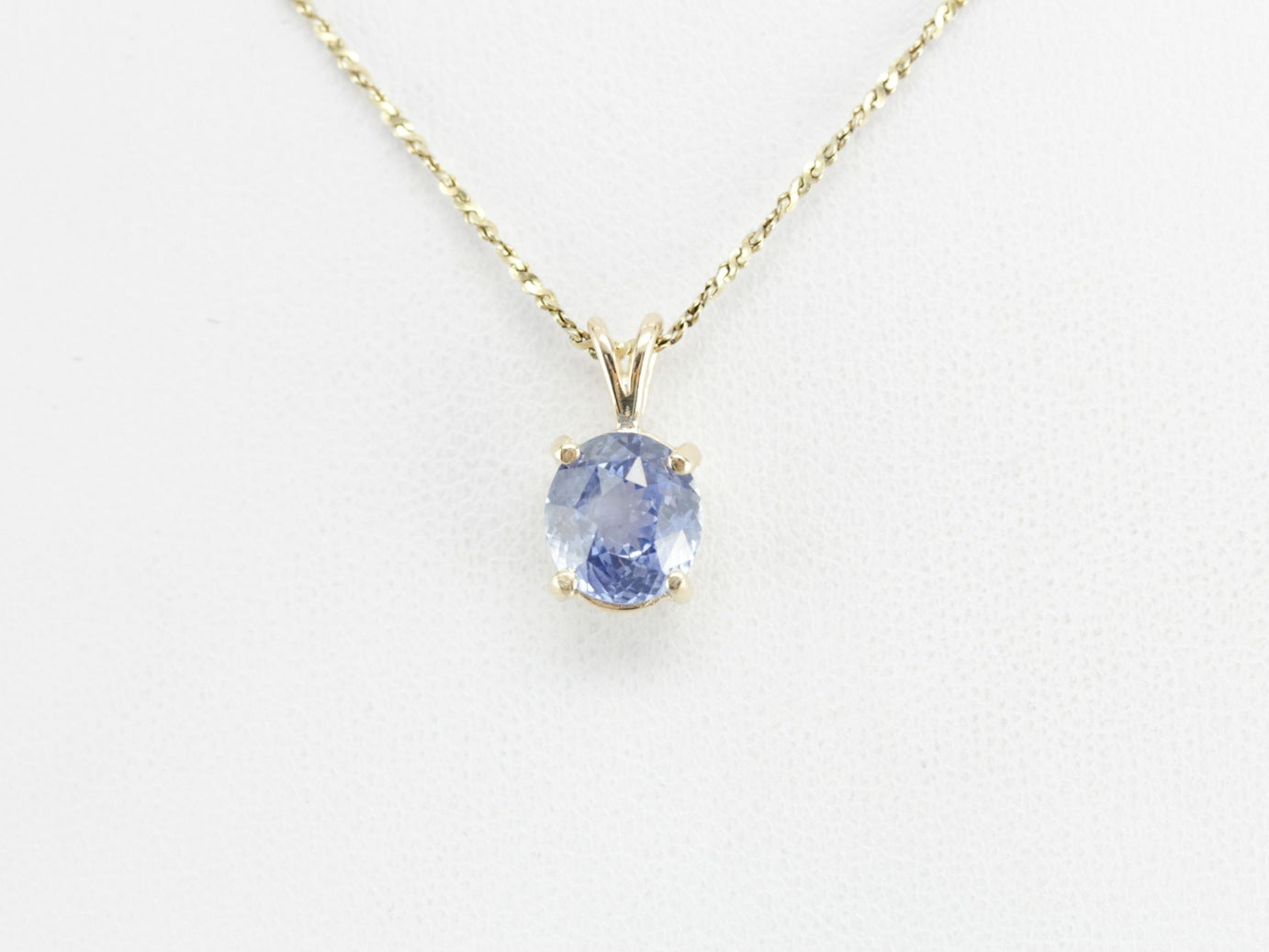 Blue Sapphire Pendant